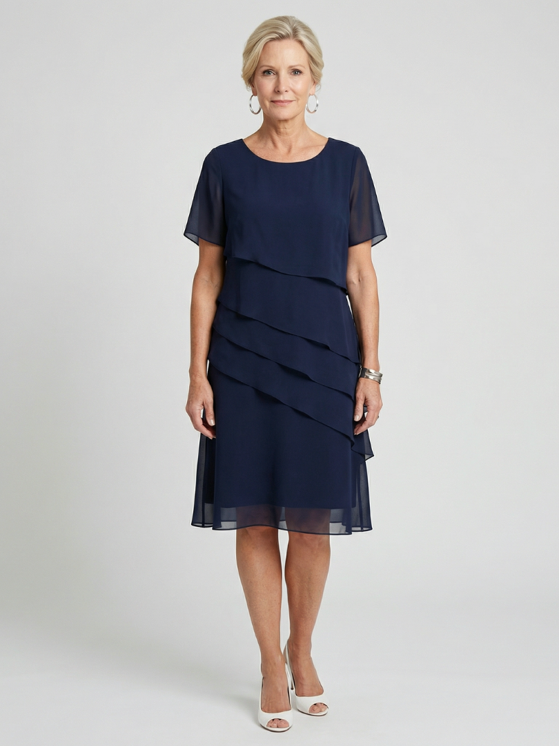Nicola | Soft Contour Knee Length Dress