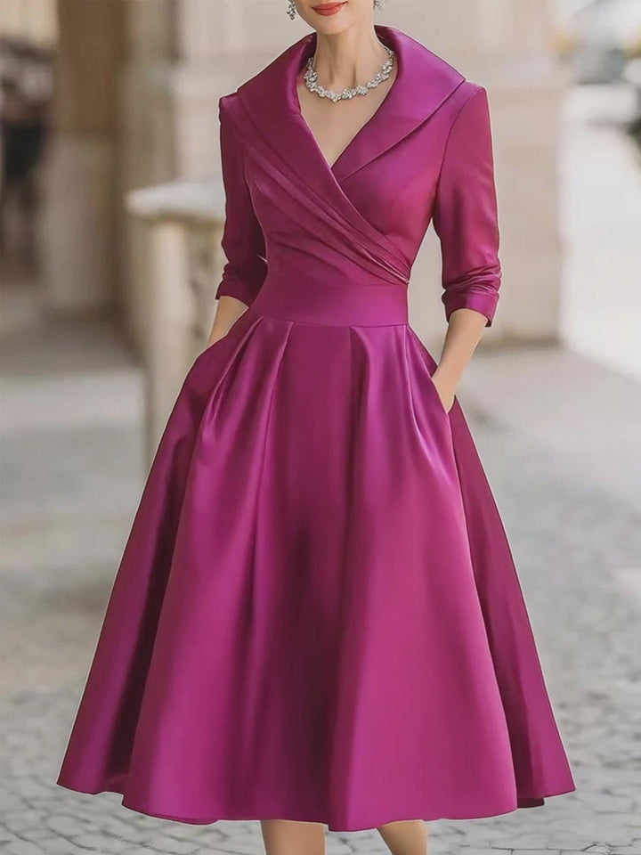 Jessamine | Elegant Midi Dress