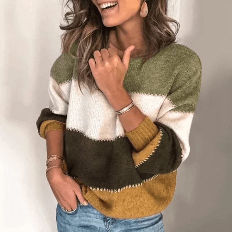 Aileen | Elegant Long-Sleeve Jumper