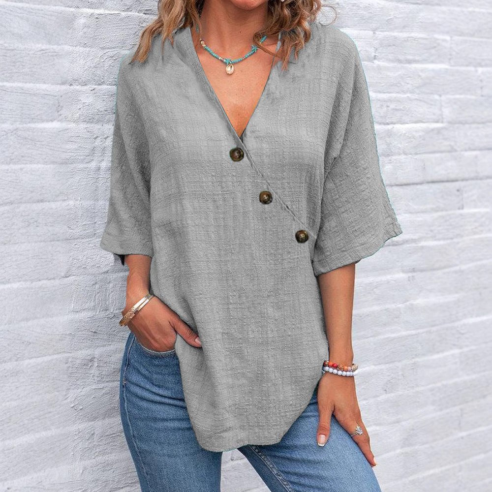 Kiray | Graceful Polished Blouse