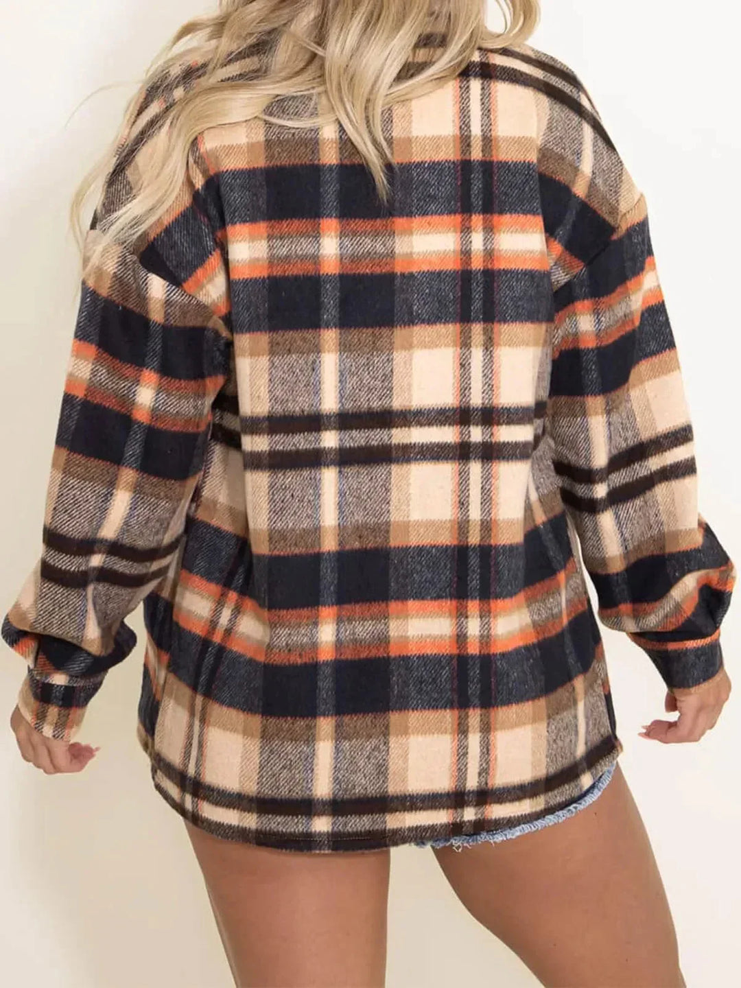 Leticia | cosy Plaid Shacket
