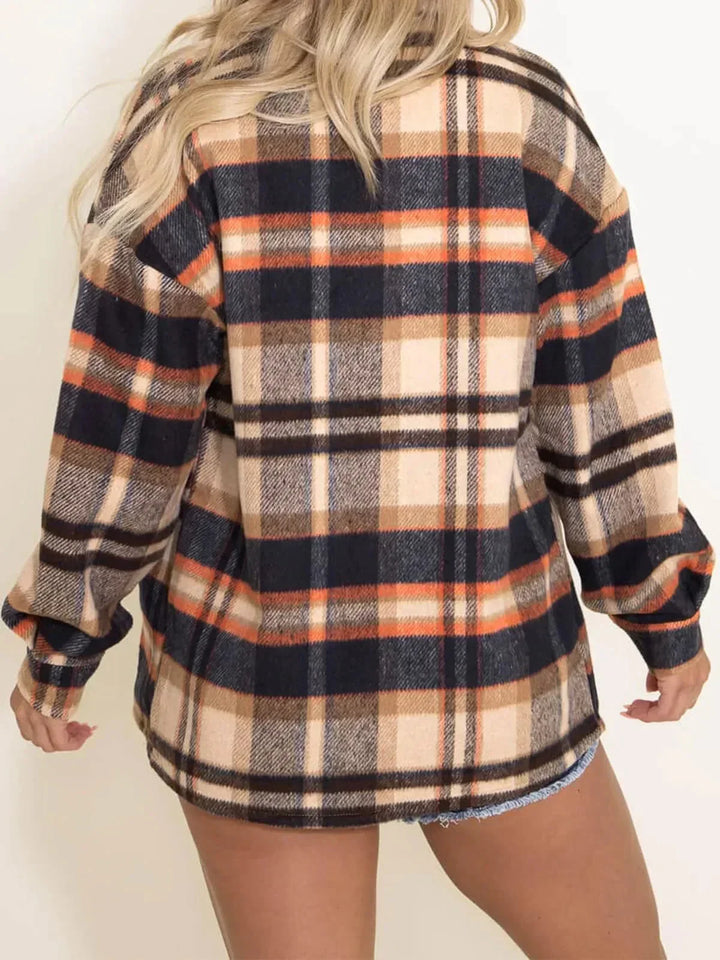 Leticia | cosy Plaid Shacket