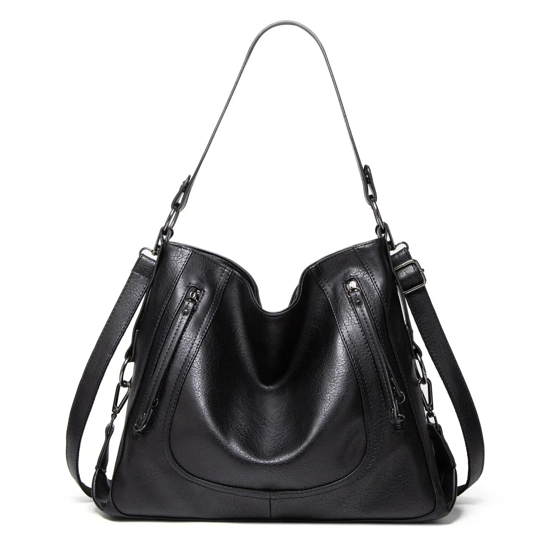 Evening Glow | Luxe Leather Bag